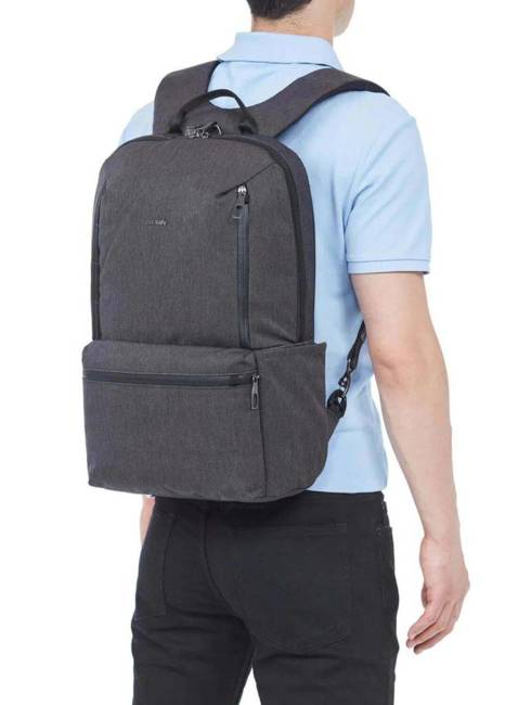 Antykradzieżowy plecak miejski Pacsafe Metrosafe X 20 l - carbon