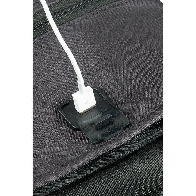 Antykradzieżowy plecak na laptopa Samsonite Securipak M - black steel