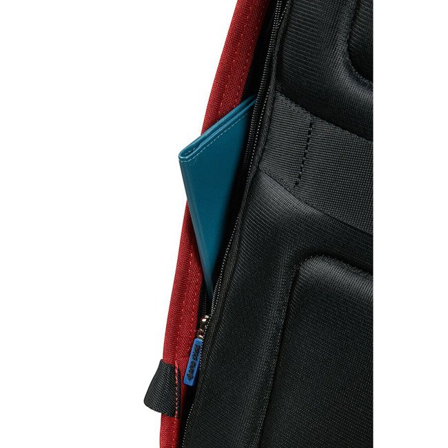 Antykradzieżowy plecak na laptopa Samsonite Securipak - garnet red