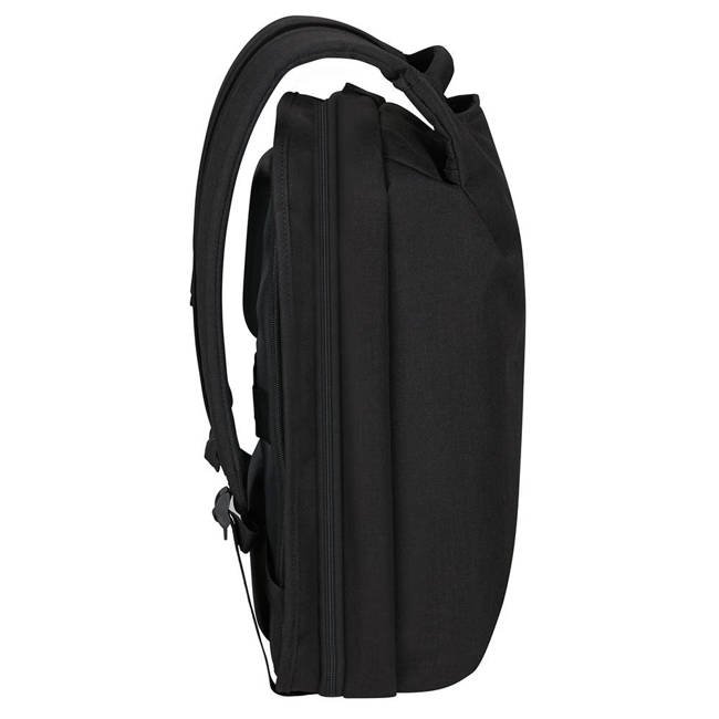 Antykradzieżowy plecak podróżny Samsonite Securipak 15,6" poszerzany - black steel