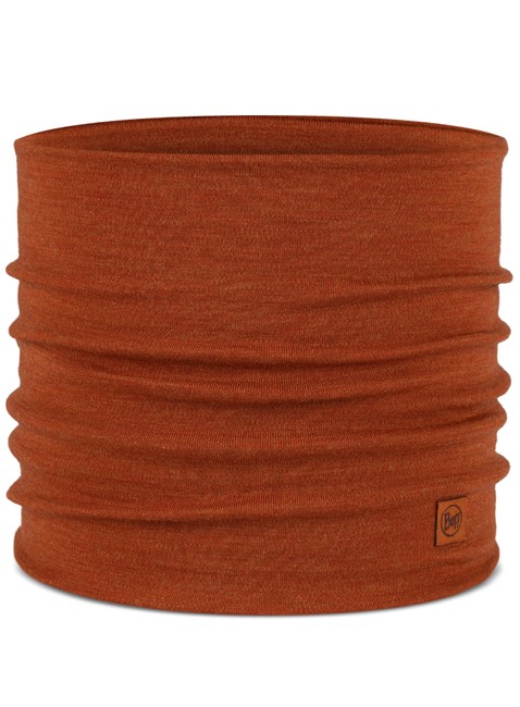 Bandana Buff Merino Heavyweight Neck Warmer - solid cinnamon