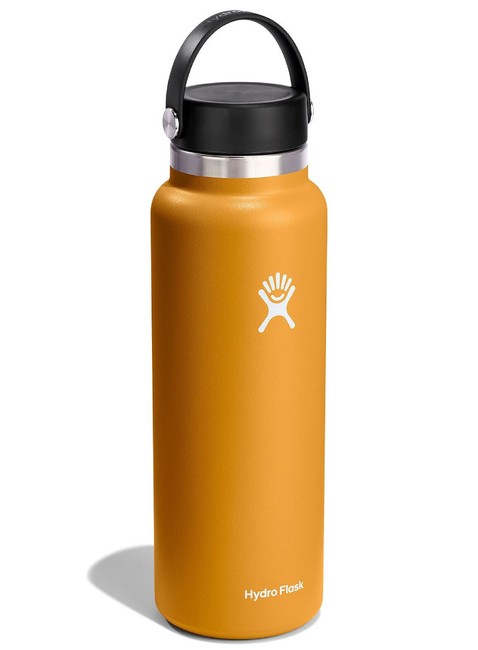 Bidon butelka termiczna Hydro Flask Wide Mouth Flex Cap 1,182 l - fossil