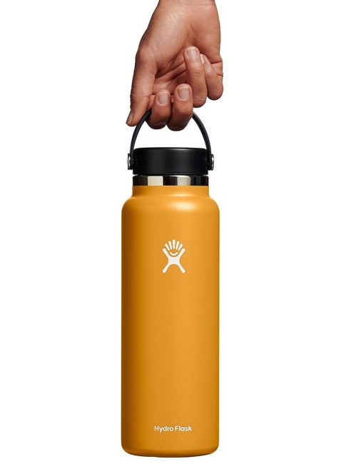 Bidon butelka termiczna Hydro Flask Wide Mouth Flex Cap 1,182 l - fossil