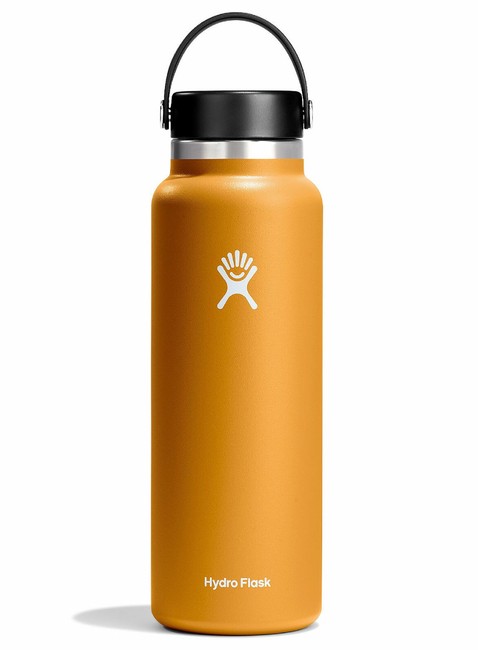 Bidon butelka termiczna Hydro Flask Wide Mouth Flex Cap 1,182 l - fossil