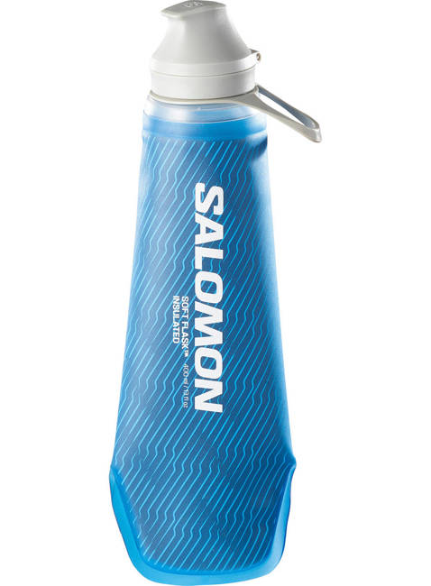 Bidon izolowany Salomon Soft Flask 400 ml - clear blue