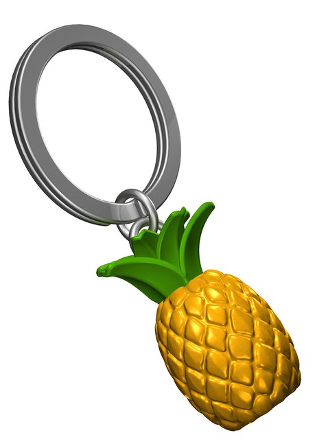 Brelok do kluczy samochodowych Metalmorphose ananas