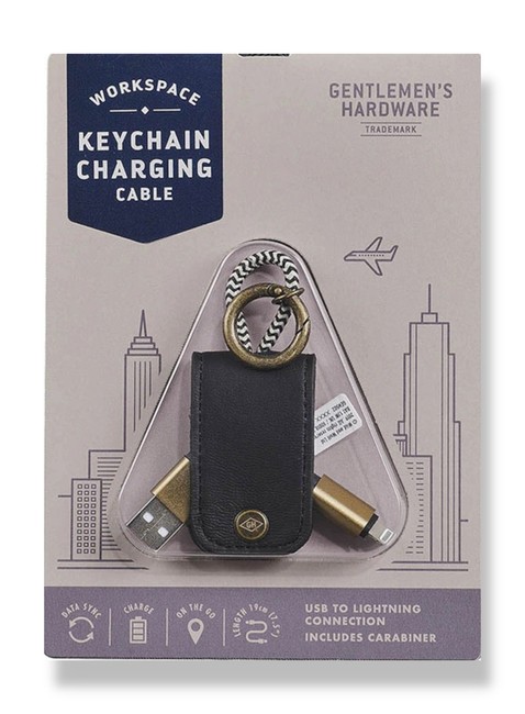 Brelok do kluczy z kablem do ładowania Gentlemen's Hardware Keychain Charging Cable