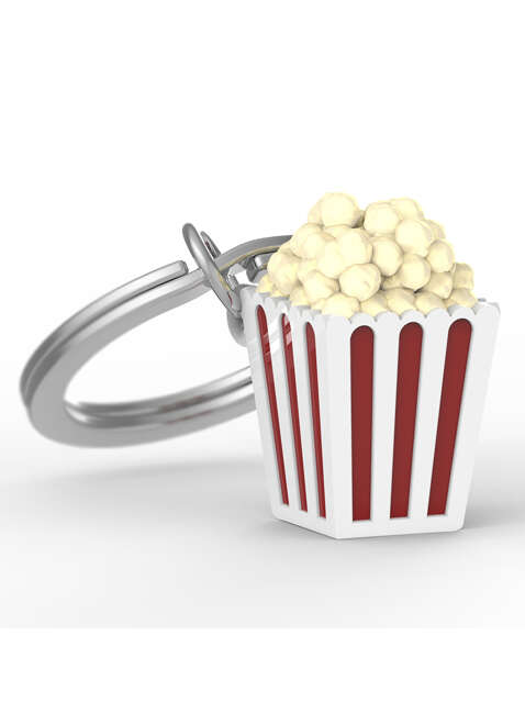 Brelok do kluczy zawieszka do plecaka Metalmorphose popcorn