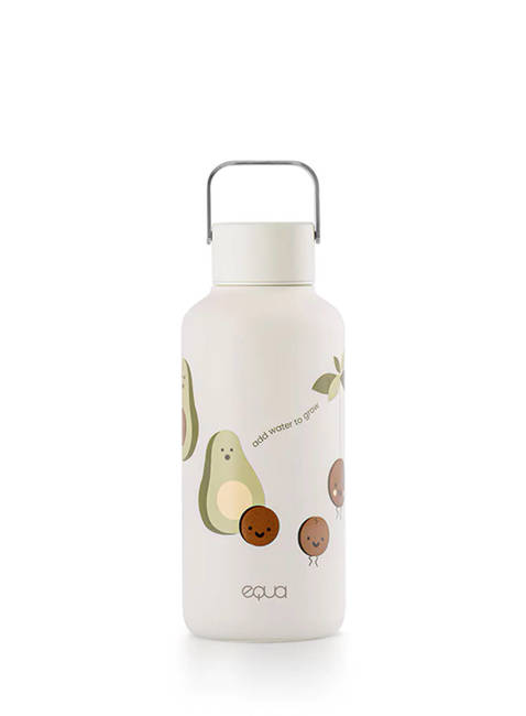 Butelka bidon Equa Stainless Steel Timeless 600 ml - avocado