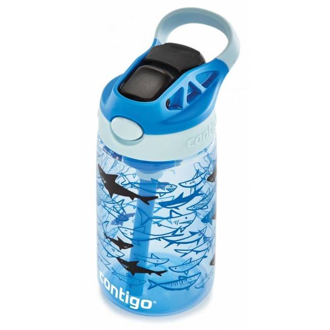 Butelka / bidon dla dzieci Contigo Easy Clean 420 ml - sharks