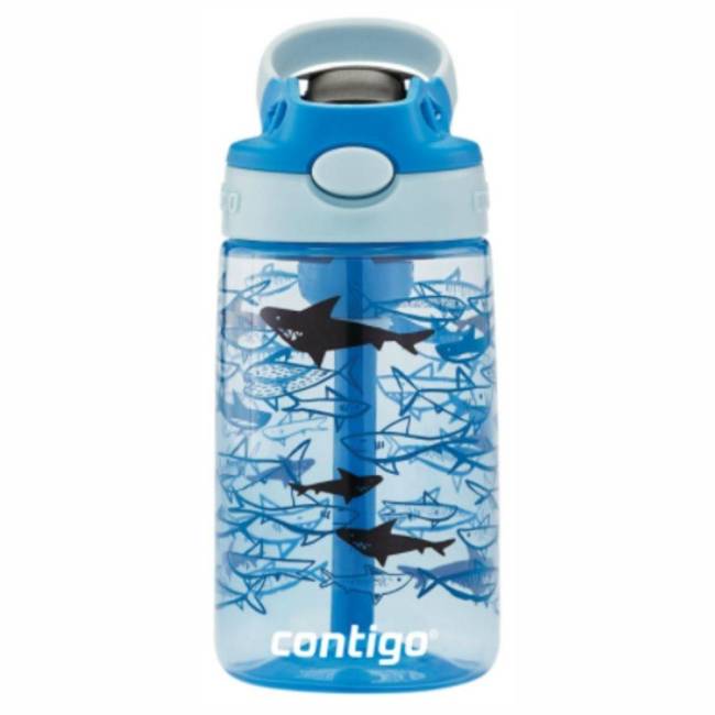 Butelka / bidon dla dzieci Contigo Easy Clean 420 ml - sharks