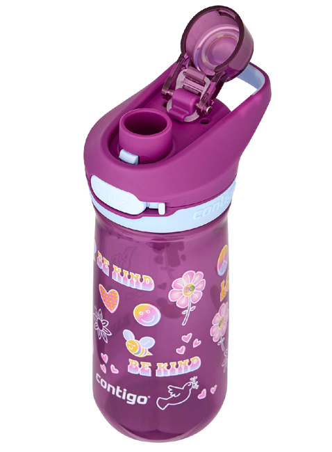 Butelka / bidon dziecięcy Contigo Jessie Autopop 420 ml - grape retro