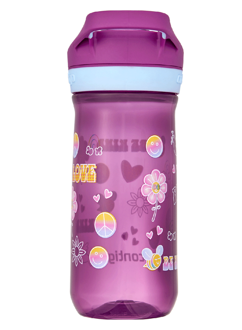 Butelka / bidon dziecięcy Contigo Jessie Autopop 420 ml - grape retro