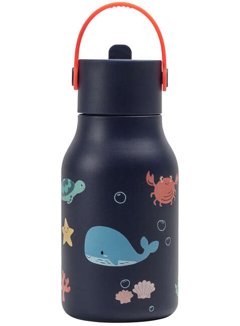 Butelka dziecięca na wodę Lund London Little Childrens Water Bottle 400 ml - ocean