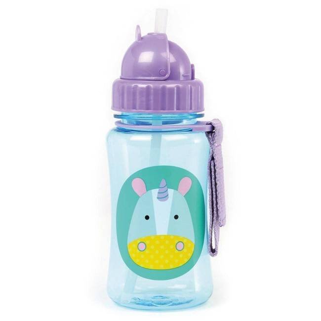 Butelka dziecięca na wodę podróżna 0,35 l Skip Hop Zoo - unicorn