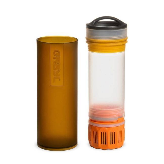 Butelka filtrująca Grayl Ultralight Compact - coyote amber