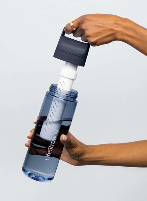 Butelka filtrująca LifeStraw Go 2.0 0,65 l - merlot me away