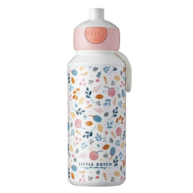 Butelka na napoje Campus pop-up 400 ml Mepal - spring flowers