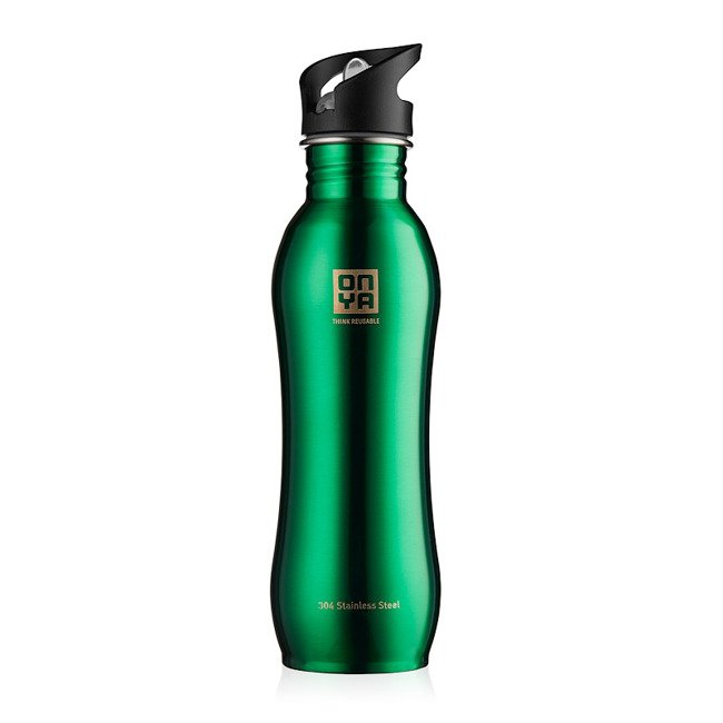 Butelka na napoje Stainless Steel Drink Bottle 750 ml Onya - green