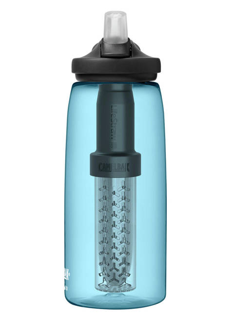 Butelka na wodę Camelbak Eddy+ 1 l z filtrem Lifestraw - true blue