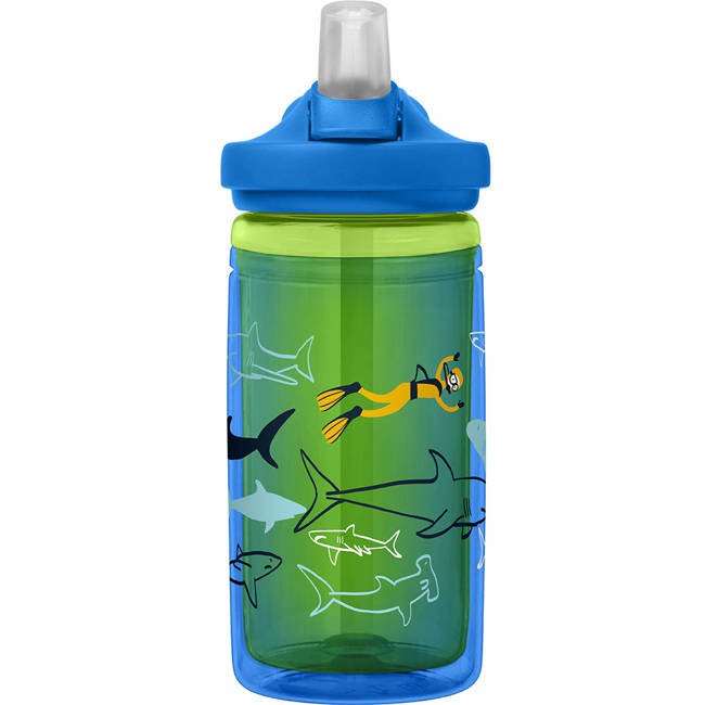 Butelka na wodę Camelbak Eddy+ Kids Insulated 0,4 l - scuba sharks