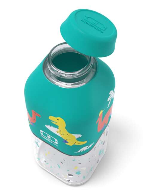 Butelka na wodę Monbento MB Positive S 330 ml - blue / dino