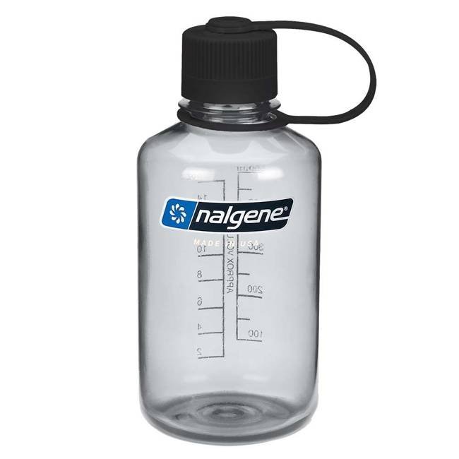 Butelka na wodę Nalgene Narrow Mouth Classic 500 ml - gray