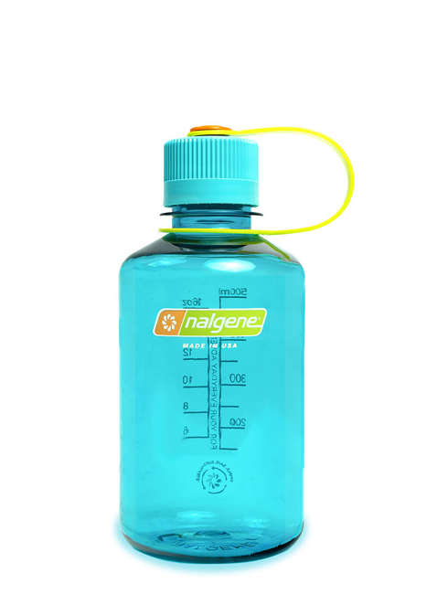 Butelka na wodę Nalgene Narrow Mouth Tritan Sustain 0,5 l - cerulean