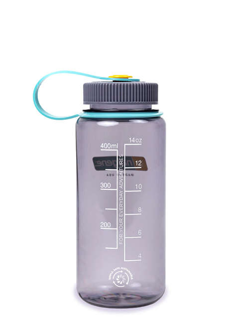 Butelka na wodę Nalgene Wide Mouth Sustain 0,5 l  - aubergine