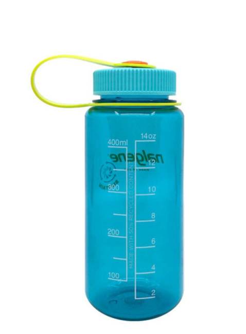 Butelka na wodę Nalgene Wide Mouth Sustain 0,5 l  - cerulean