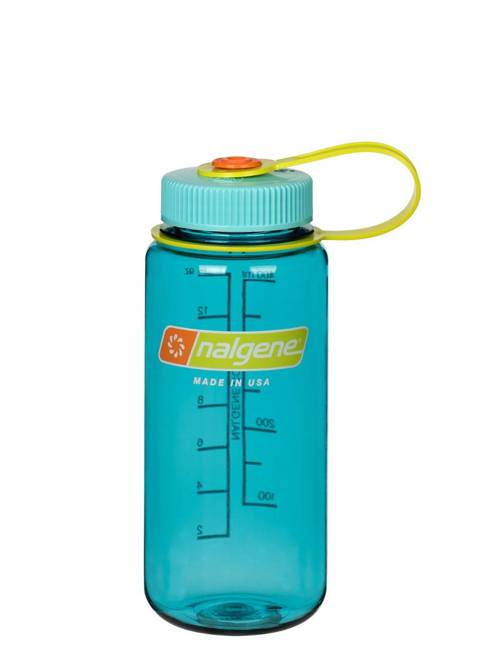 Butelka na wodę Nalgene Wide Mouth Sustain 0,5 l  - cerulean