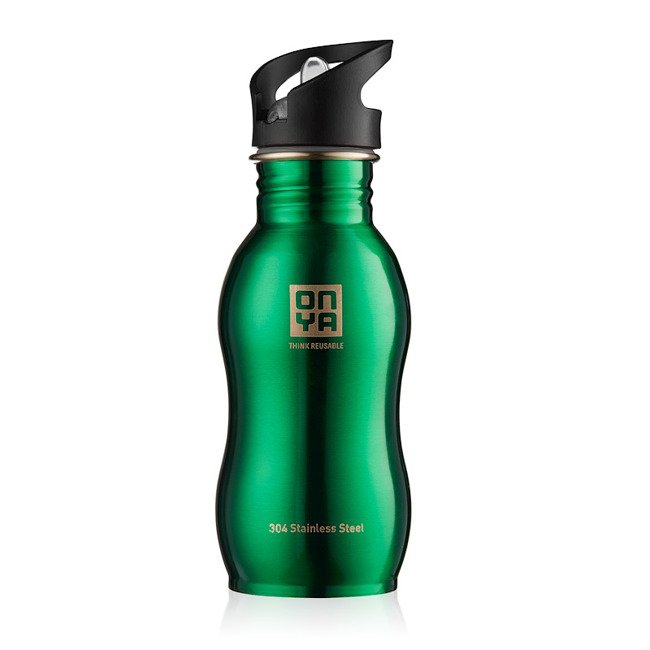 Butelka na wodę Stainless Steel Drink Bottle 500 ml Onya - green