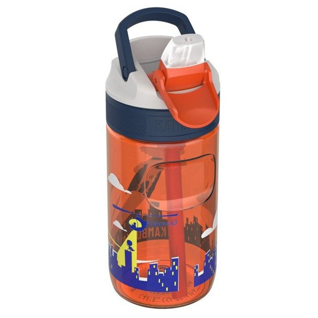 Butelka na wodę dla dzieci Kambukka Lagoon 400 ml - flying superboy