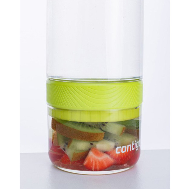 Butelka na wodę z wkładem na owoce Contigo Cortland Infuser - lime