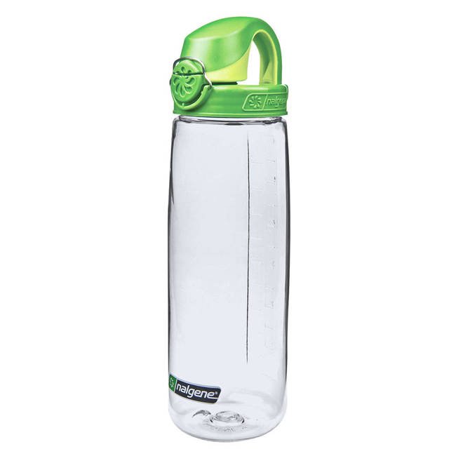 Butelka podróżna na wodę On The Fly Nalgene 0,7 l - clear / sprout green