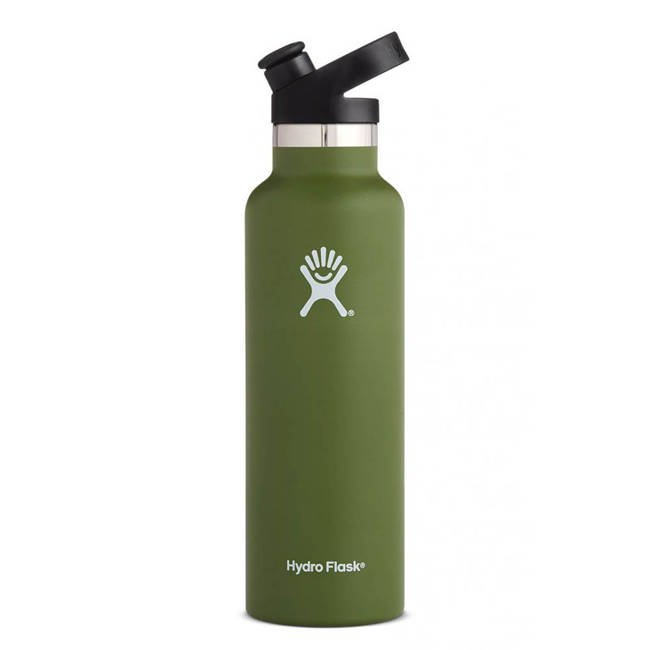 Butelka termiczna 621 ml Standard Mouth Sport Cap Hydro Flask - olive