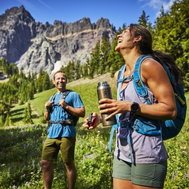 Butelka termiczna 710 ml Lightweight Wide Mouth Trail Series™ Hydro Flask - clay