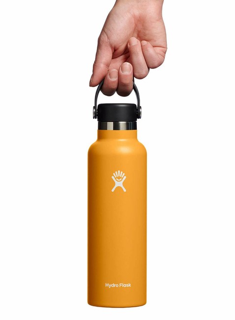 Butelka termiczna Hydro Flask Standard Mouth Flex Cap 621 ml - fossil