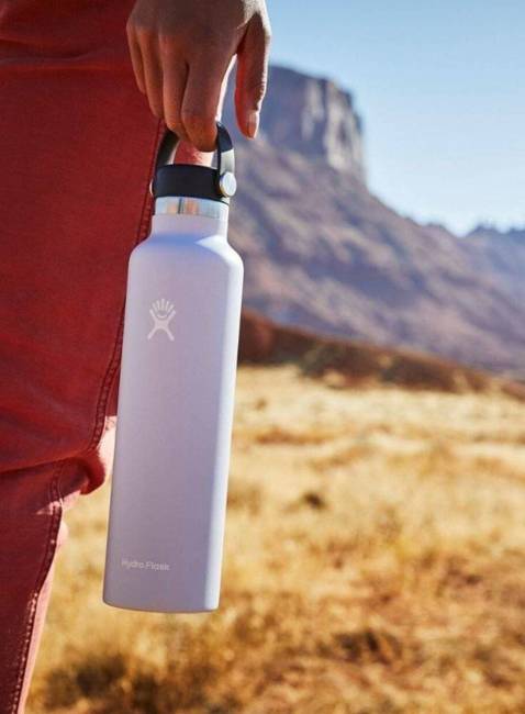 Butelka termiczna Hydro Flask Standard Mouth flex Cap 710 ml - fossil