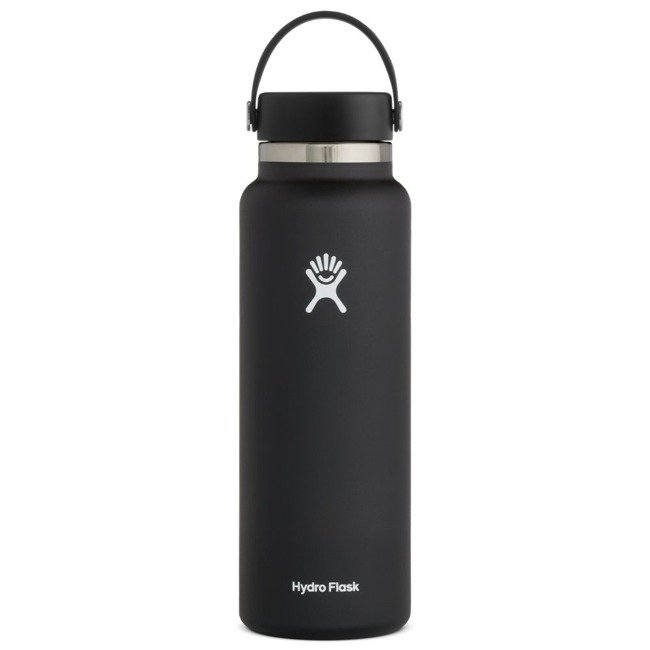 Butelka termiczna Hydro Flask Wide Mouth Flex Cap 1,182 l - black