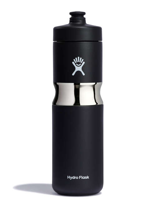 Butelka termiczna Hydro Flask Wide Mouth Insulated Sport Bottle 591 ml - black