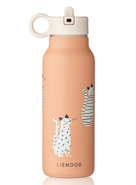 Butelka termiczna Liewood Falk Water Bottle 350 ml - cat / tuscany rose