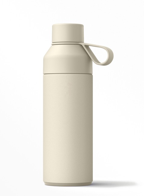 Butelka termiczna Ocean Bottle Original 0,5 l z 3 wymiennymi nakrętkami - sand stone