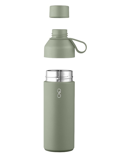 Butelka termiczna Ocean Bottle Original 0,5 l z 3 wymiennymi nakrętkami - shale green