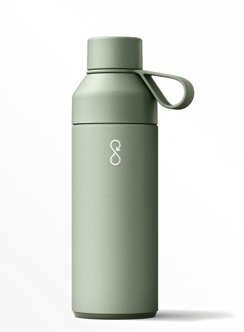 Butelka termiczna Ocean Bottle Original 0,5 l z 3 wymiennymi nakrętkami - shale green