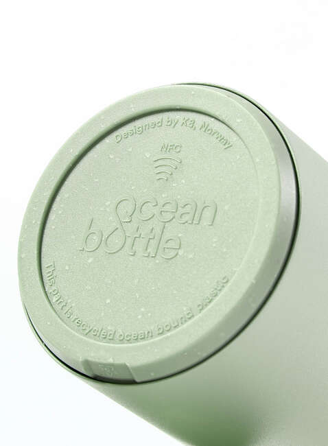 Butelka termiczna Ocean Bottle Original 0,5 l z 3 wymiennymi nakrętkami - shale green