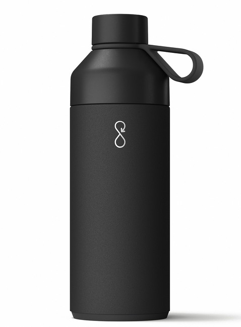 Butelka termiczna Ocean Bottle Original Big 1 l - obsidian black