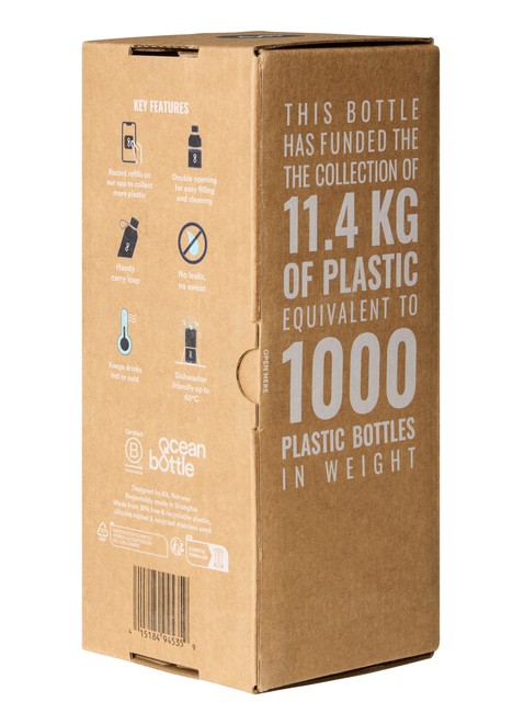 Butelka termiczna The North Face x Ocean Bottle Water Bottle 0,75 l - summit gold / tnf black