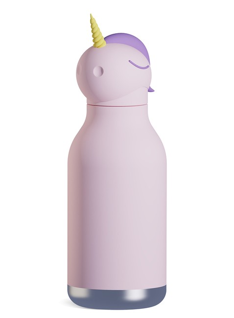 Butelka termiczna dziecięca Asobu Bestie Bottle 0,46 l - unicorn