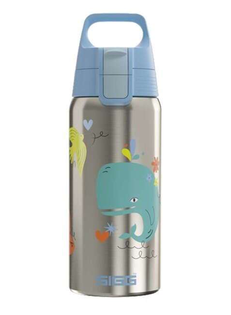 Butelka termiczna dziecięca Sigg Shield Therm One 0,5 l - whale friend